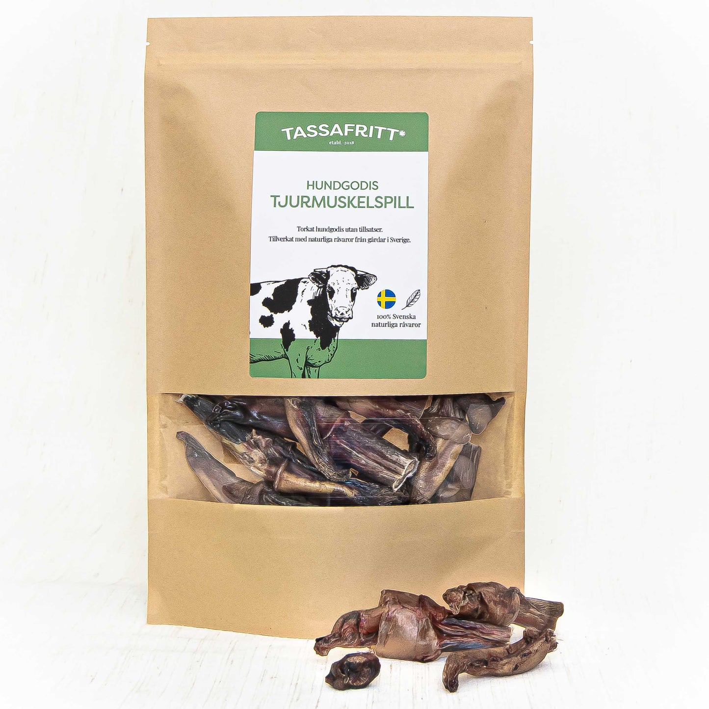 Tassafritt Tjurmuskelspill